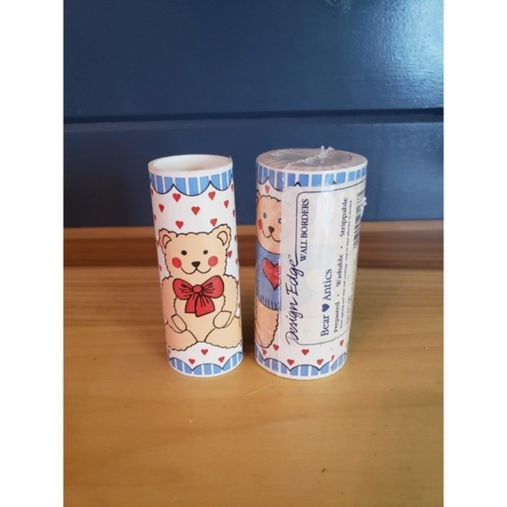 Vintage 80s/90s Teddy Bear Wall‎ Border